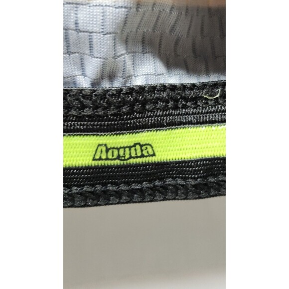 Aogda Colorful  Full-Zip Cycling Shirt Jersey Sz L Mesh Sides 3 Pouches In Back - Picture 16 of 16